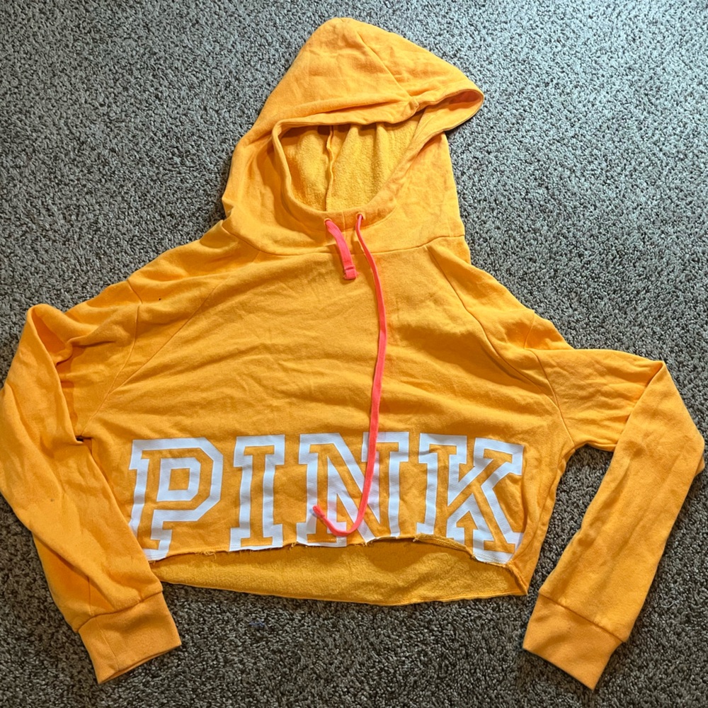 Victoria's Secret PINK Yellow Hoodie